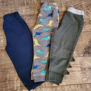 3 pair boys toddler 24mo pants
